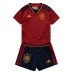 Billige Spanien Børnetøj Hjemmebanetrøje til baby VM 2022 Kortærmet (+ korte bukser)